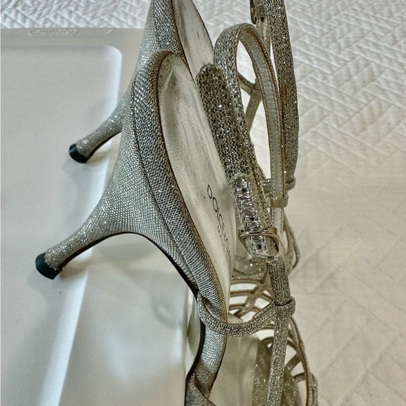 Dolce & Gabbana - silver sling-backs - size 9 - Picture 6 of 7